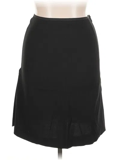 Pre-owned Dkny Casual Skirt In Black
