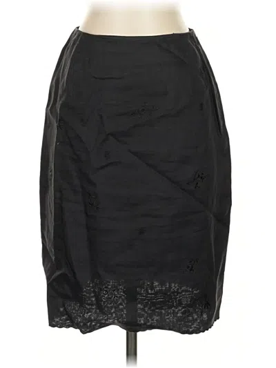 Pre-owned Dkny Casual Skirt In Black