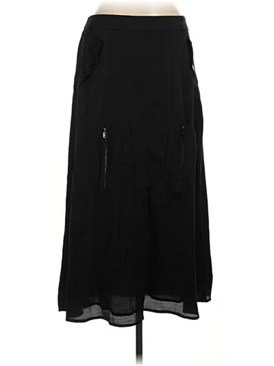 Pre-owned Dkny Casual Skirt In Black