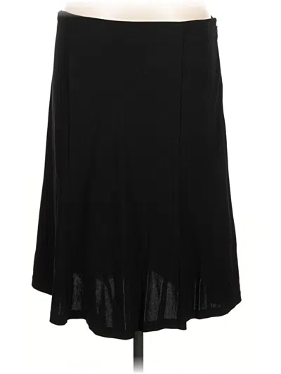 Pre-owned Dkny Casual Skirt In Black