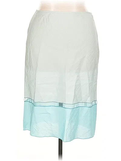 Pre-owned Dkny Casual Skirt In Blue