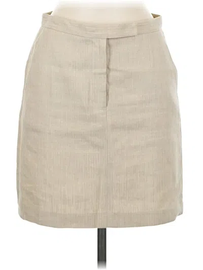 Pre-owned Dkny Casual Skirt In Brown