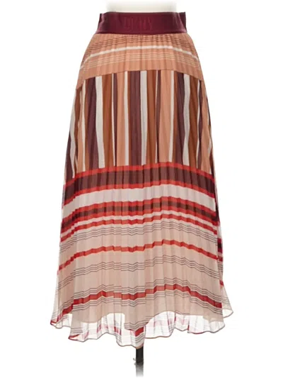 Pre-owned Dkny Casual Skirt In Brown