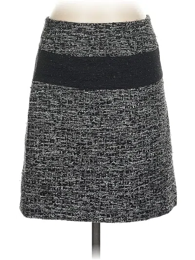 Pre-owned Dkny Casual Skirt In Gray