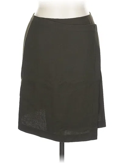Pre-owned Dkny Casual Skirt In Gray