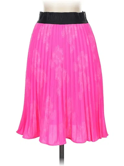 Pre-owned Dkny Casual Skirt In Pink