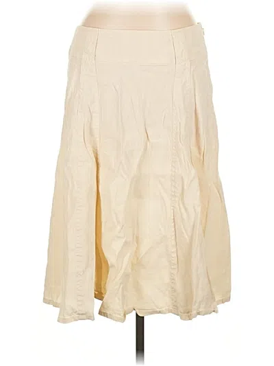 Pre-owned Dkny Casual Skirt In White
