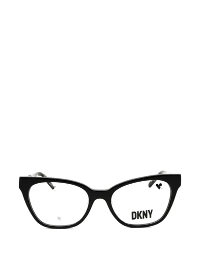 Dkny Cat-eye Glasses In Black