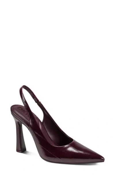 Dkny Caytina Slingback Pointed Toe Pump In Brown