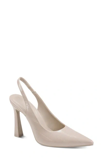 Dkny Caytina Slingback Pointed Toe Pump In Neutral