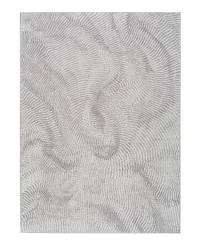 Dkny Central Park West Cep01 Area Rug, 5'2 X 7'2 In Gray