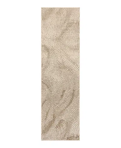 Dkny Central Park West Cep01 Runner Area Rug, 2'2 X 7'5 In Neutral