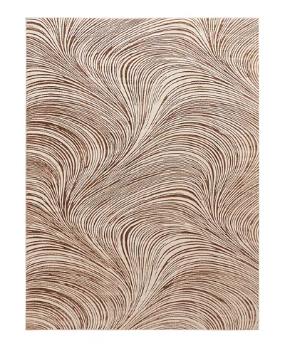 Dkny Central Park West Cep02 Area Rug, 7'8 X 9'8 In Neutral