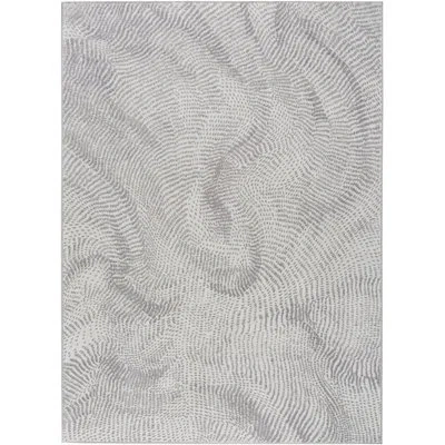 Dkny Central Park West Grey Modern Indoor Rug In Gray