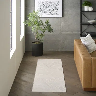 Dkny Central Park West Modern Indoor Rug In Ivory,cream
