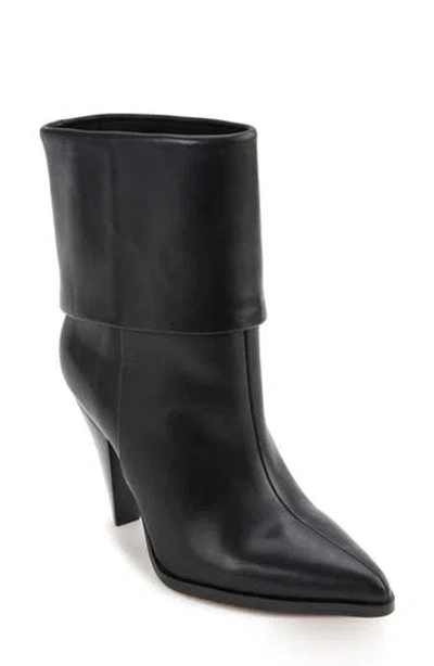 Dkny Cerise Foldover Boot In Black