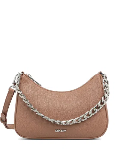 Dkny Chain Crossbody Bag In Neutral