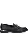 Dkny Chain-detail Loafer In Black