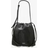 Dkny Channing Drawstring In Black/silver