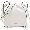 Dkny Channing Small Drawstring In Marshmallow