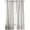 Dkny Chrysanthemum Curtain Panel, 63 X 50 In White