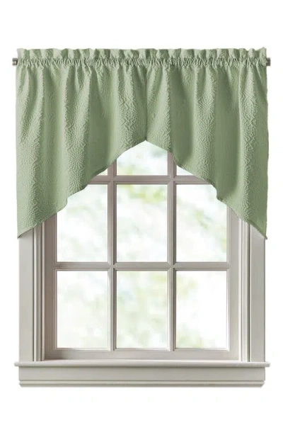 Dkny Chrysanthemum Set Of 2 Floral Swags In Sage