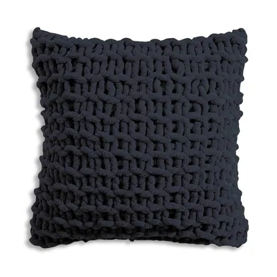 DKNY CHUNKY KNIT DECORATIVE PILLOW, 20 X 20