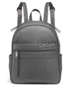 Dkny Clean Cut 14" Backpack In Dark Gray
