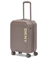 Dkny Clean Cut 21" Carry-on Spinner In Ash