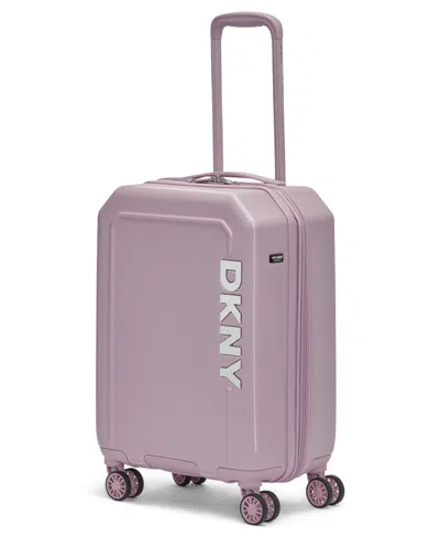 Dkny Clean Cut 20" Upright Luggage In Lavender