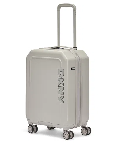 Dkny Clean Cut 20" Upright Luggage In Toffee