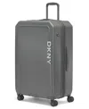 Dkny Clean Cut 28" Upright Luggage In Dark Gray
