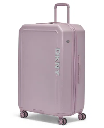 Dkny Clean Cut 28" Upright Luggage In Lavender