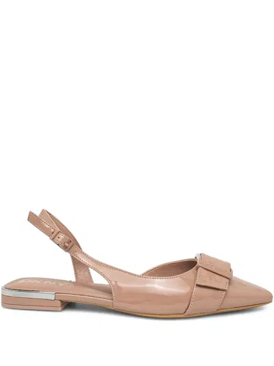 Dkny Clemma Flat Pumps In Brown