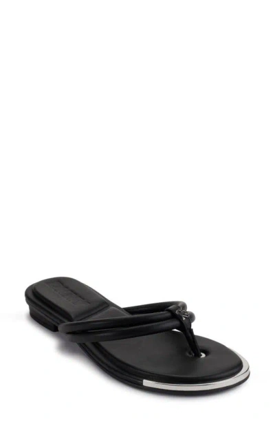 Dkny Clemmie Flip Flop In Black Clemmie Flip Flk24