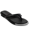 Dkny Clemmie Flip Flop In Black