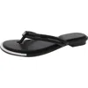 Dkny Clemmie Flip Flop In Black