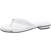 Dkny Clemmie Slip On Thong Flip Flop Sandals In White
