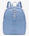 Dkny Nyc Backpack In Blue Suede