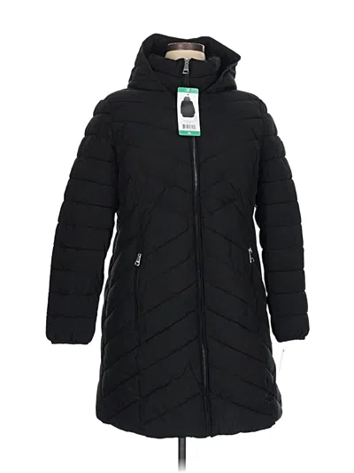 Pre-owned Dkny Coat In Black