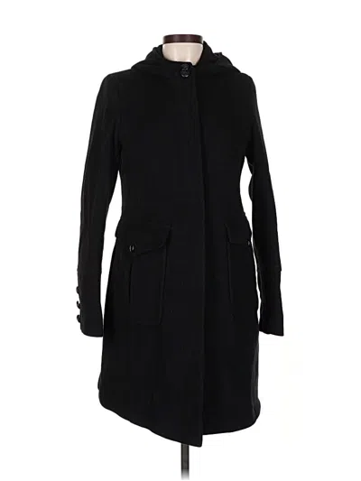 Pre-owned Dkny Coat In Black