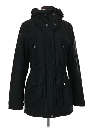 Pre-owned Dkny Coat In Black