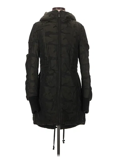 Pre-owned Dkny Coat In Black