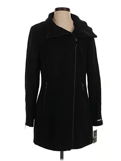 Dkny Coat In Black