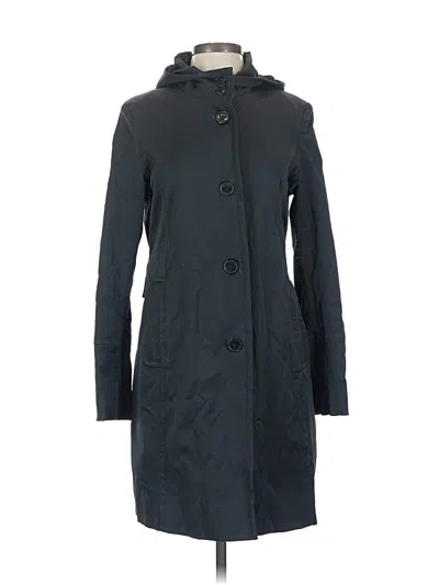 Pre-owned Dkny Coat In Blue