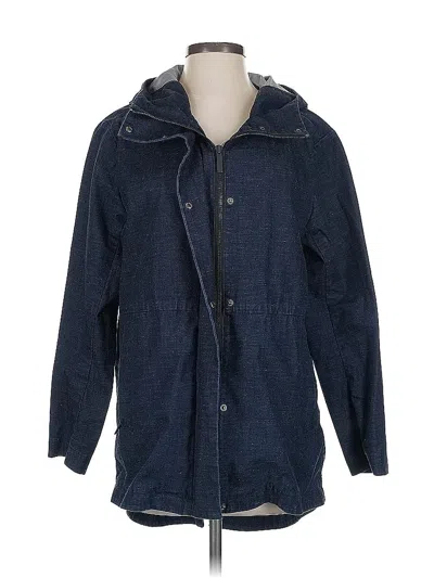 Pre-owned Dkny Coat In Blue
