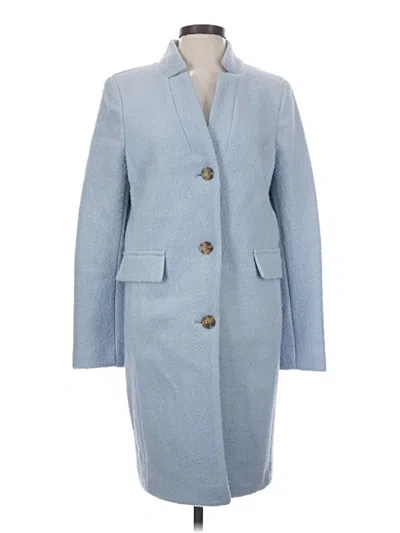 Pre-owned Dkny Coat In Blue