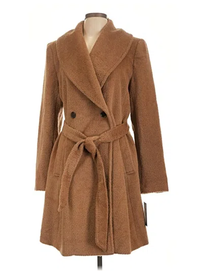 Dkny Coat In Brown