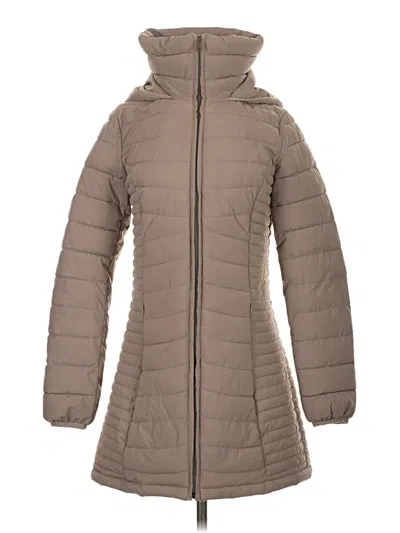 Pre-owned Dkny Coat In Gray