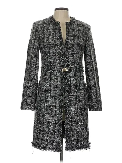 Pre-owned Dkny Coat In Gray